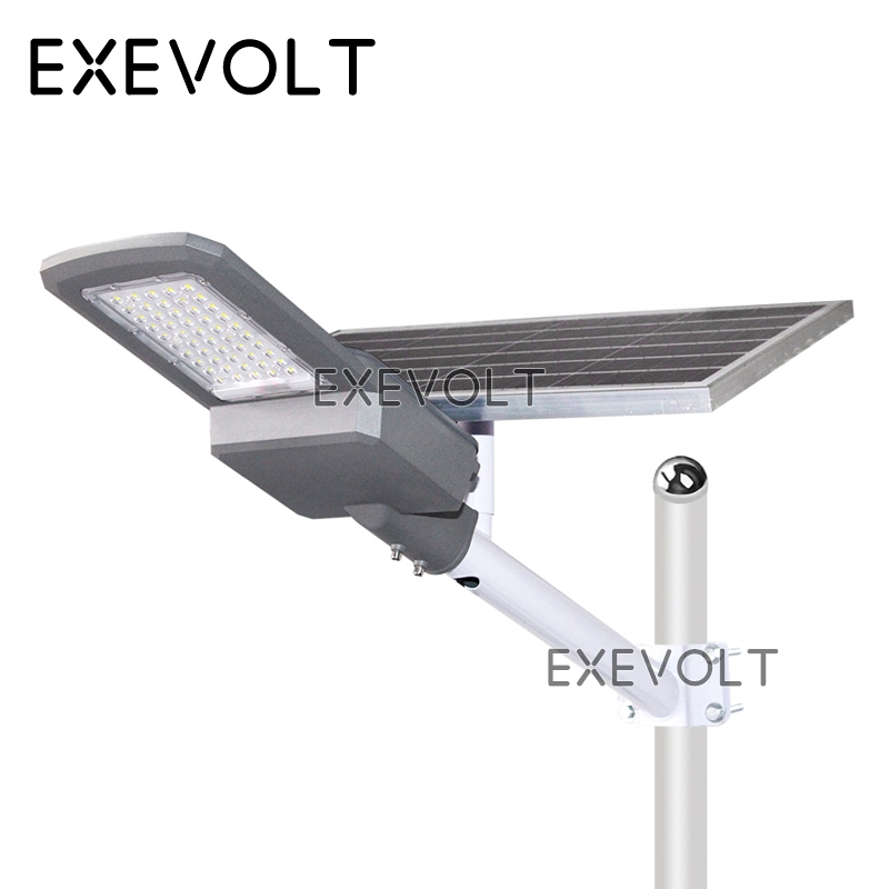 Lampu Solar Cell Lampu Jalan Tenaga Matahari TWO IN ONE 100W WATT Lampu Outdoor 2 in 1 Solar Lights