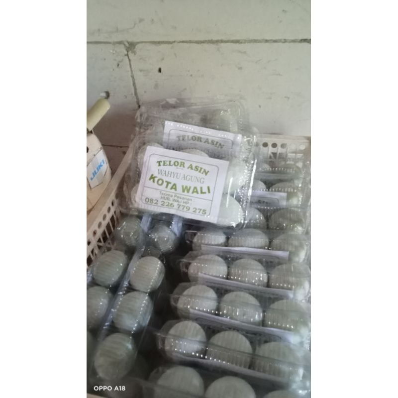 

Telor Asin kota wali asli Demak isi 6pcs