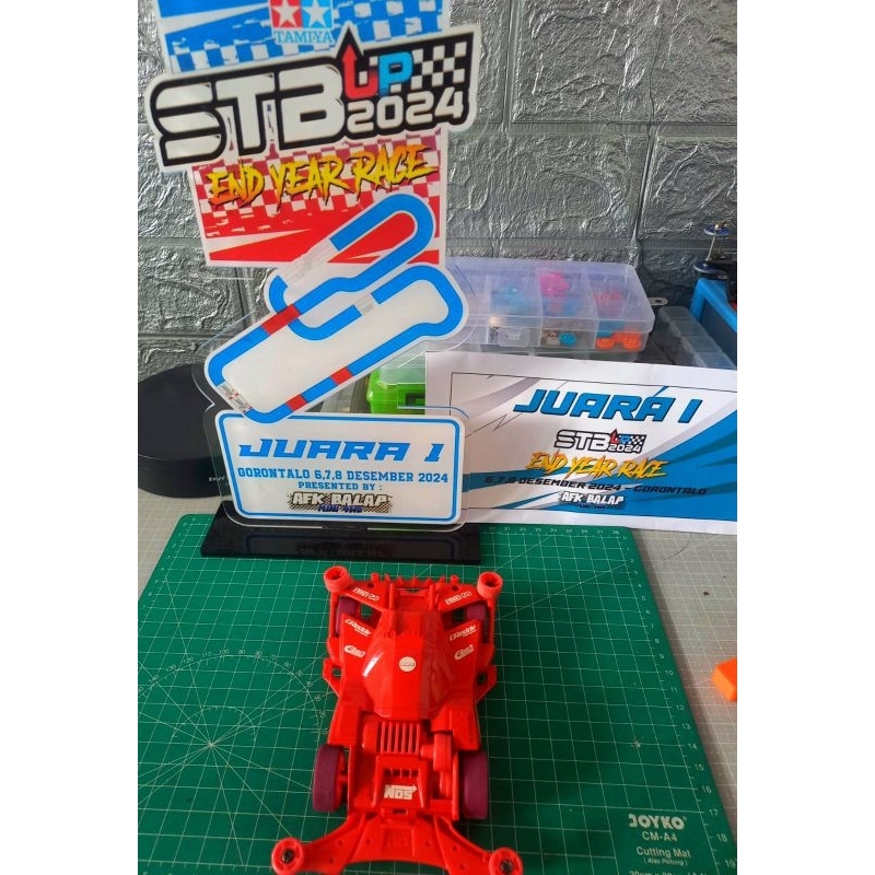 Tamiya Brocken Gigant STB PRO ( STB UP ) Chassis FMA Merah / Red RTR Siap Race
