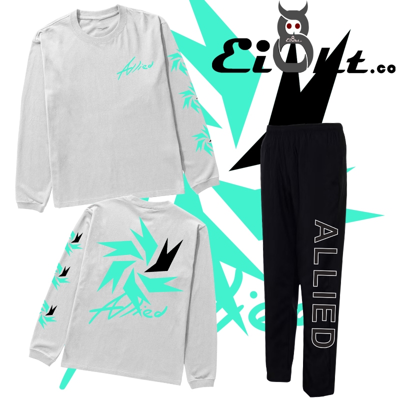Kaos Longsleve Stelan  Zin Lee | Zack Lee Allied New Manhwa Outfit