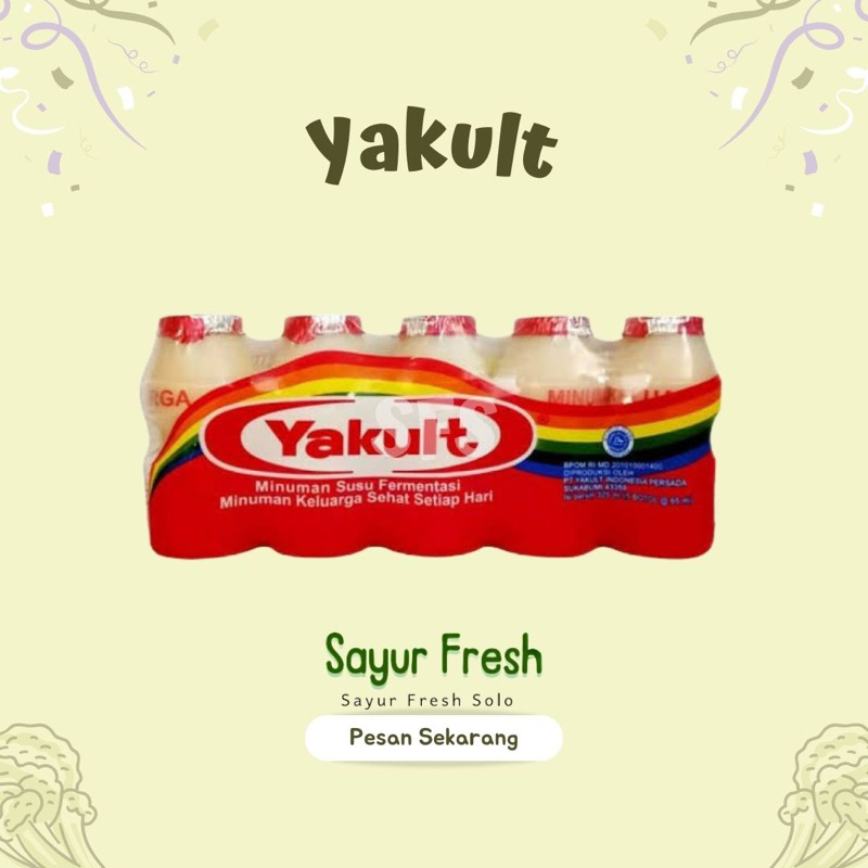 

Yakult isi 5 - Sayur Fresh Solo