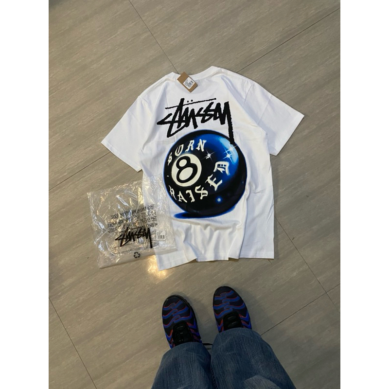 Tshirt Stussy 8 ball x born raised bnwt