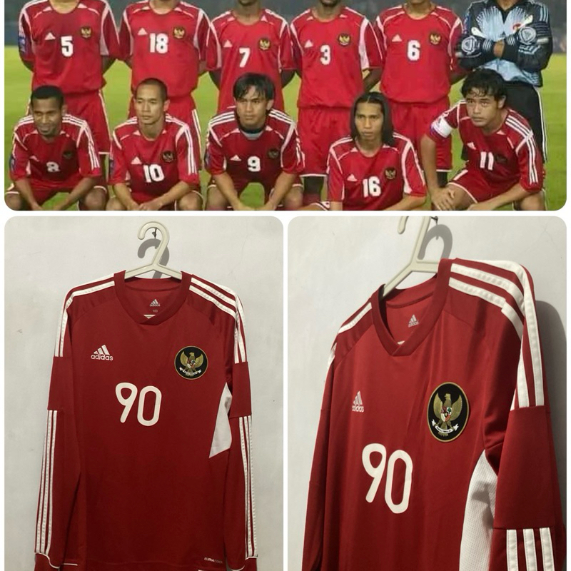 Jersey Timnas Indonesia Tiger Cup 2004 Fantasy Original