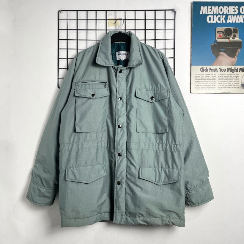 THREE MONKEY JAKET SEMI PARKA SECOND ORIGINAL