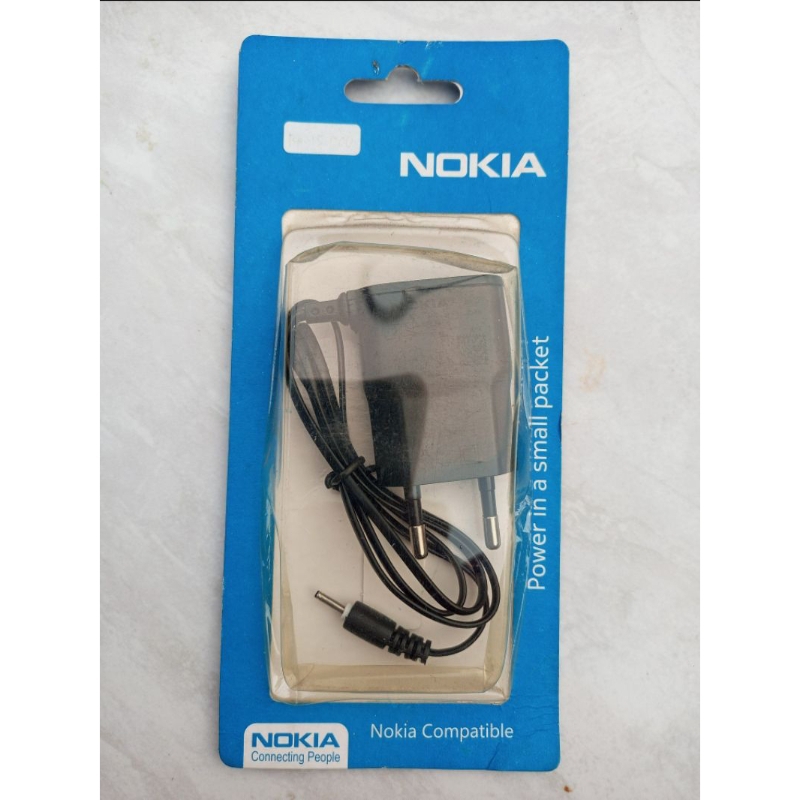 Travel Charger Nokia N70/N95 Charger Nokia Jadul Cas Bulat Kecil