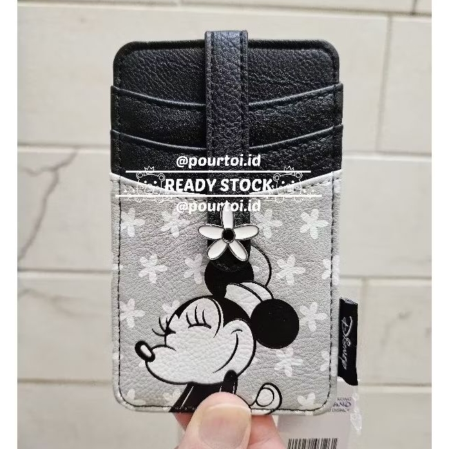 

HONGKONG DISNEYLAND / TOKYO DISNEY STORE - MINNIE MICKEY MOUSE Card Holder Lanyard ID Tempat Kartu