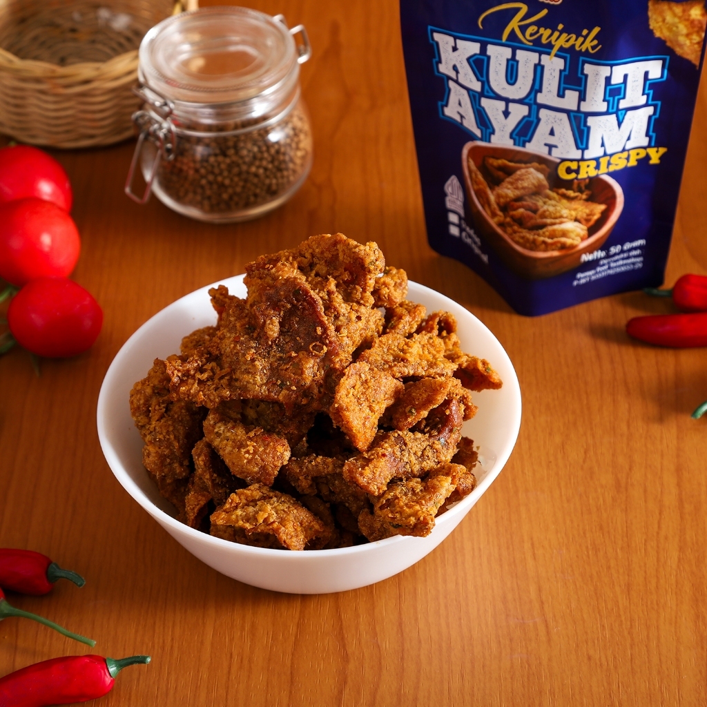 

Sarimpi Food - Keripik Kulit Ayam Crispy Pedes Renyah Gurih 50