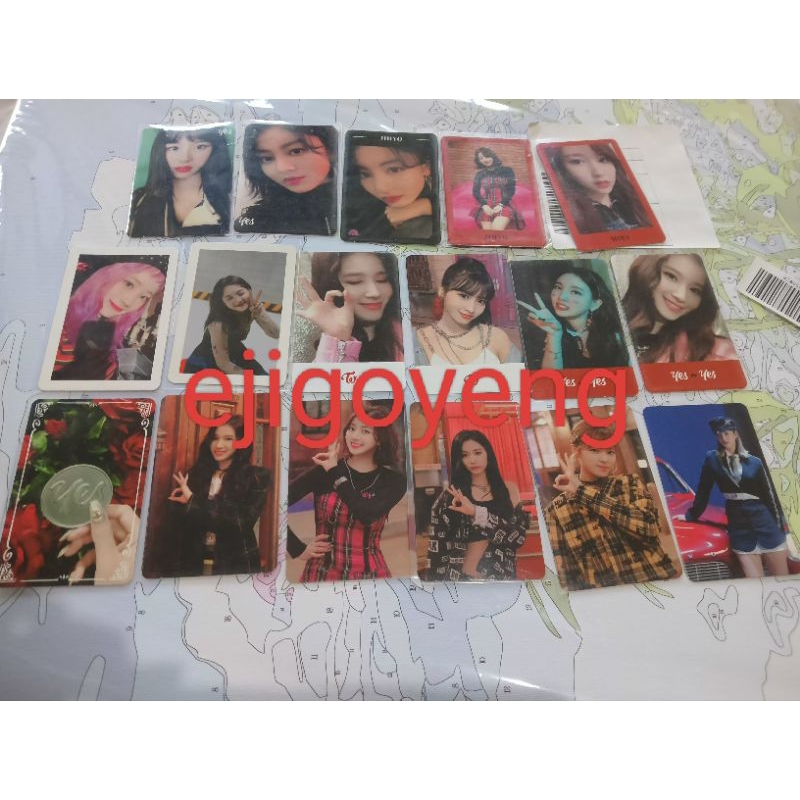Take All Twice Photocard Album Yes or Yes Nayeon Jeongyeon Momo Sana Jihyo Mina Dahyun Chaeyoung Tzu