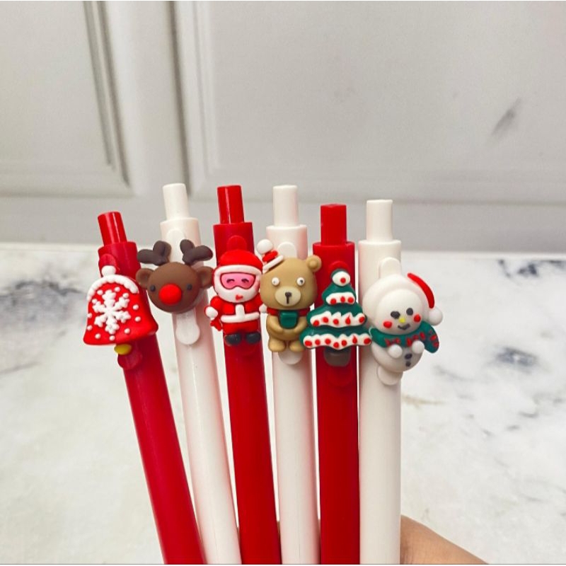 

Pulpen Cetek Natal Pen Gel Santa Clause Pen Natal Merry Christmas Alat Tulis Sekolah Kantor Termurah