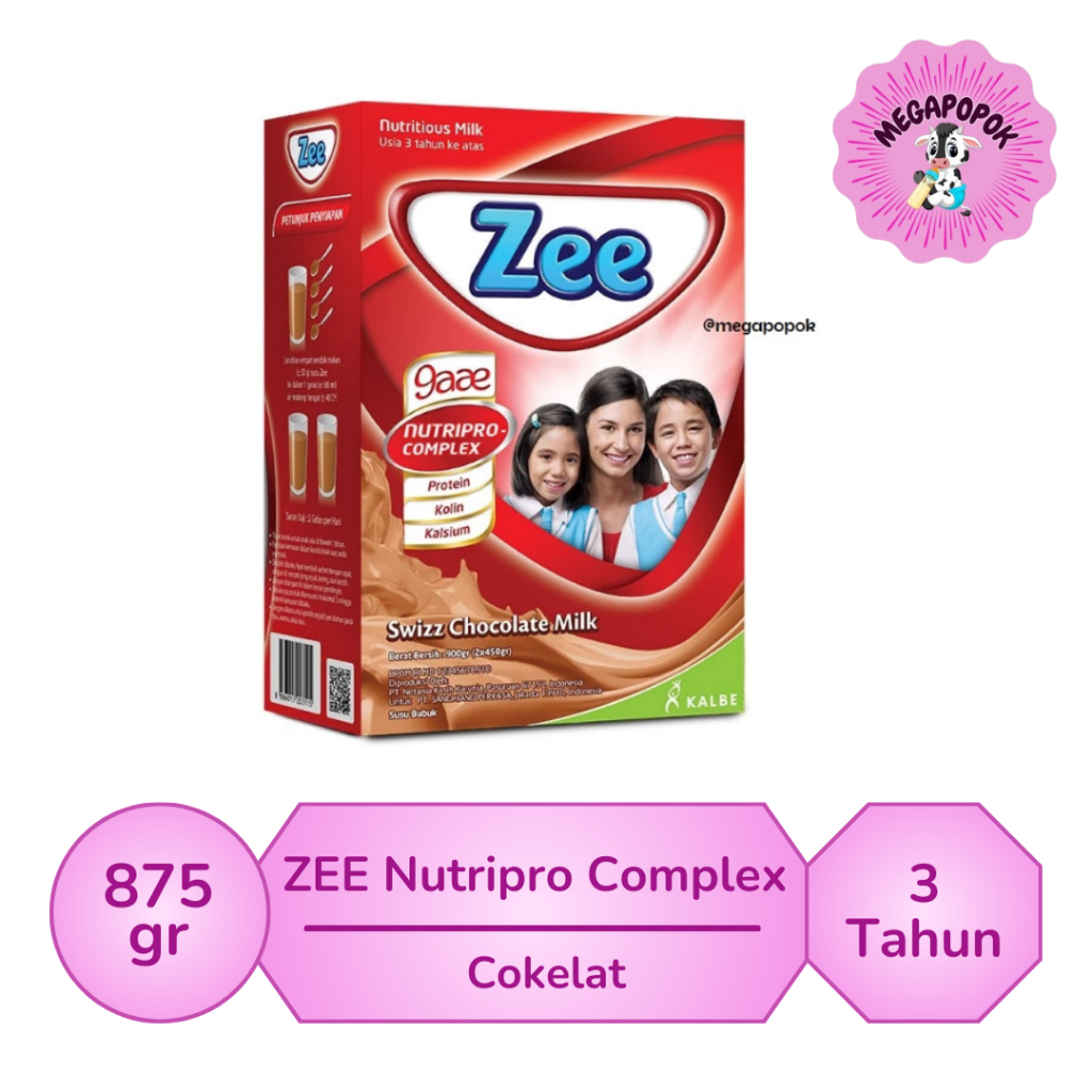 

ZEE Nutripro Complex Rasa Coklat/Vanila/Regular Box 875gr/megapopok