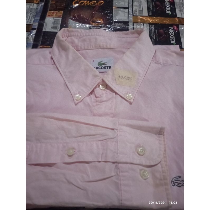 kemeja LACOSTE