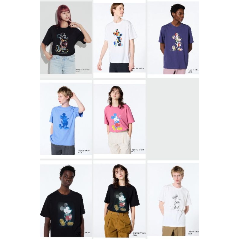 T-Shirt UT Mickey Stands Uniqlo