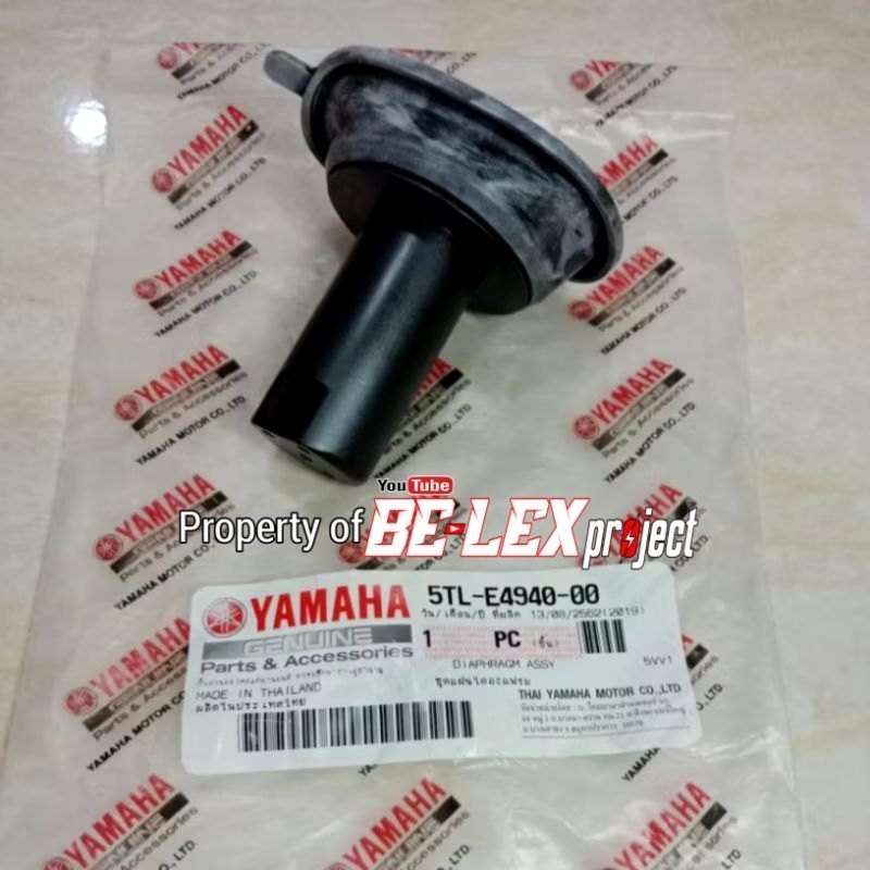 KARET VAKUM KARBURATOR ORIGINAL YAMAHA MIO