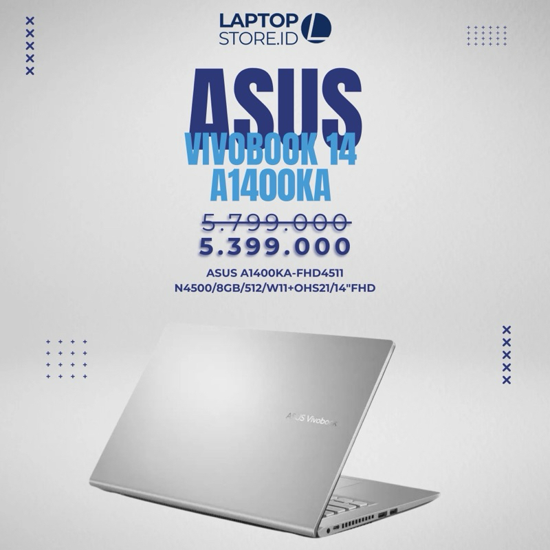 Asus Vivobook 14 A1400KA 512GB