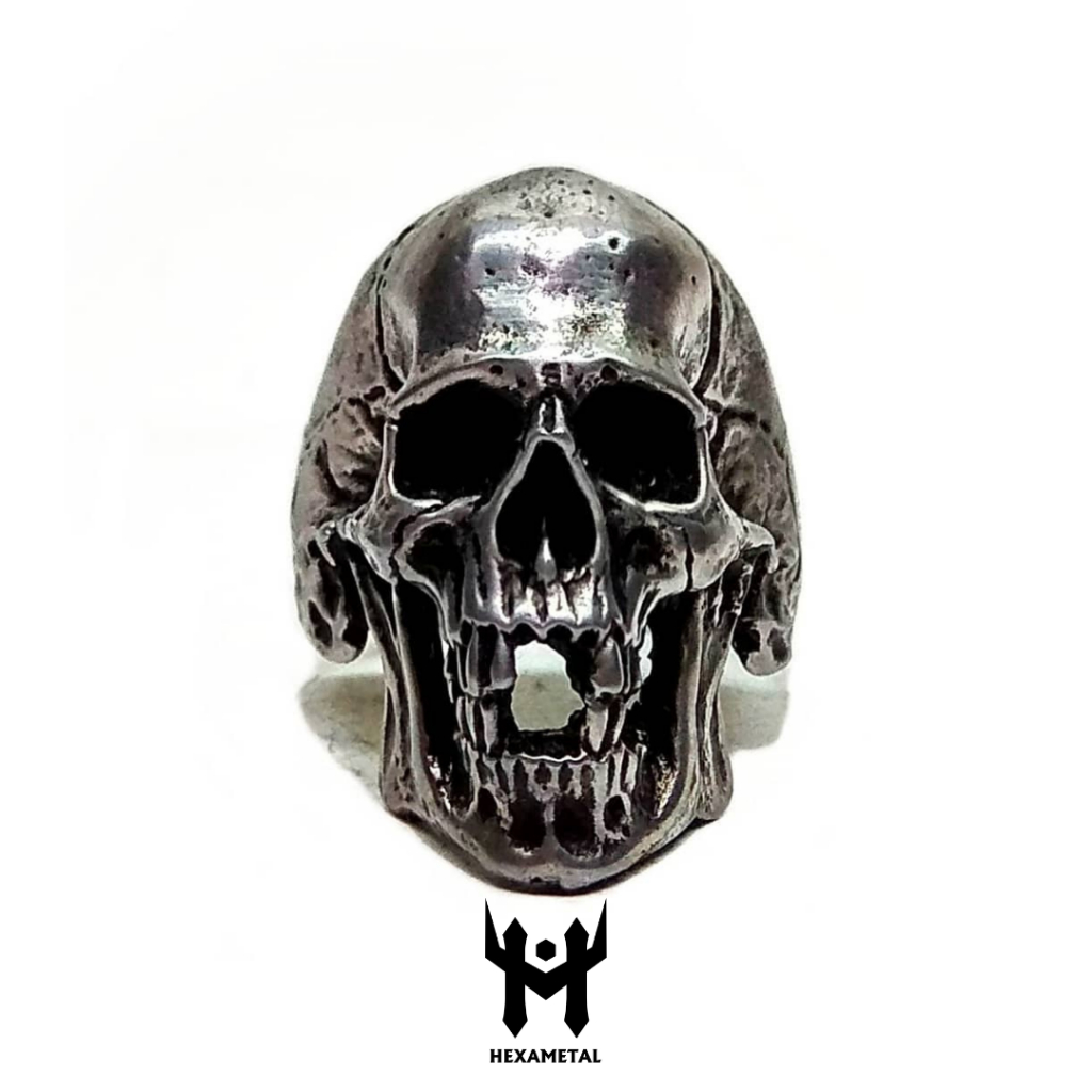 Hexametal Skullring Ringskull Cincin Tengkorak Ring Skull Pohang