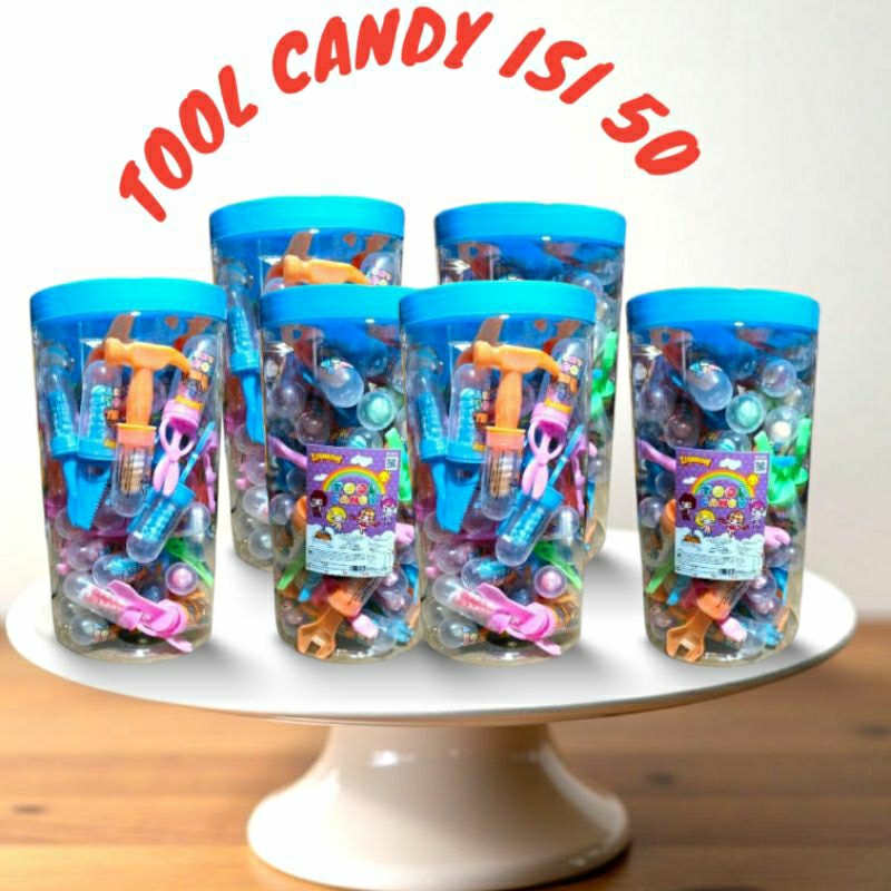 

permen tool candy isi 50
