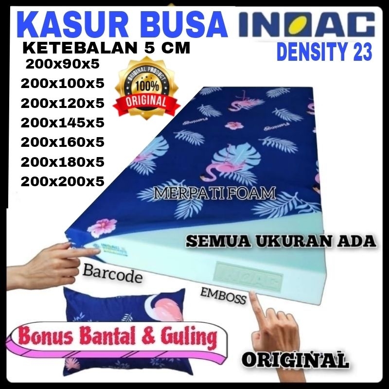 Termurah Kasur Busa INOAC 90x200x5 100x200x5 120x200x5 145x200x5 160x200x5 180x200x5 Original Gratis