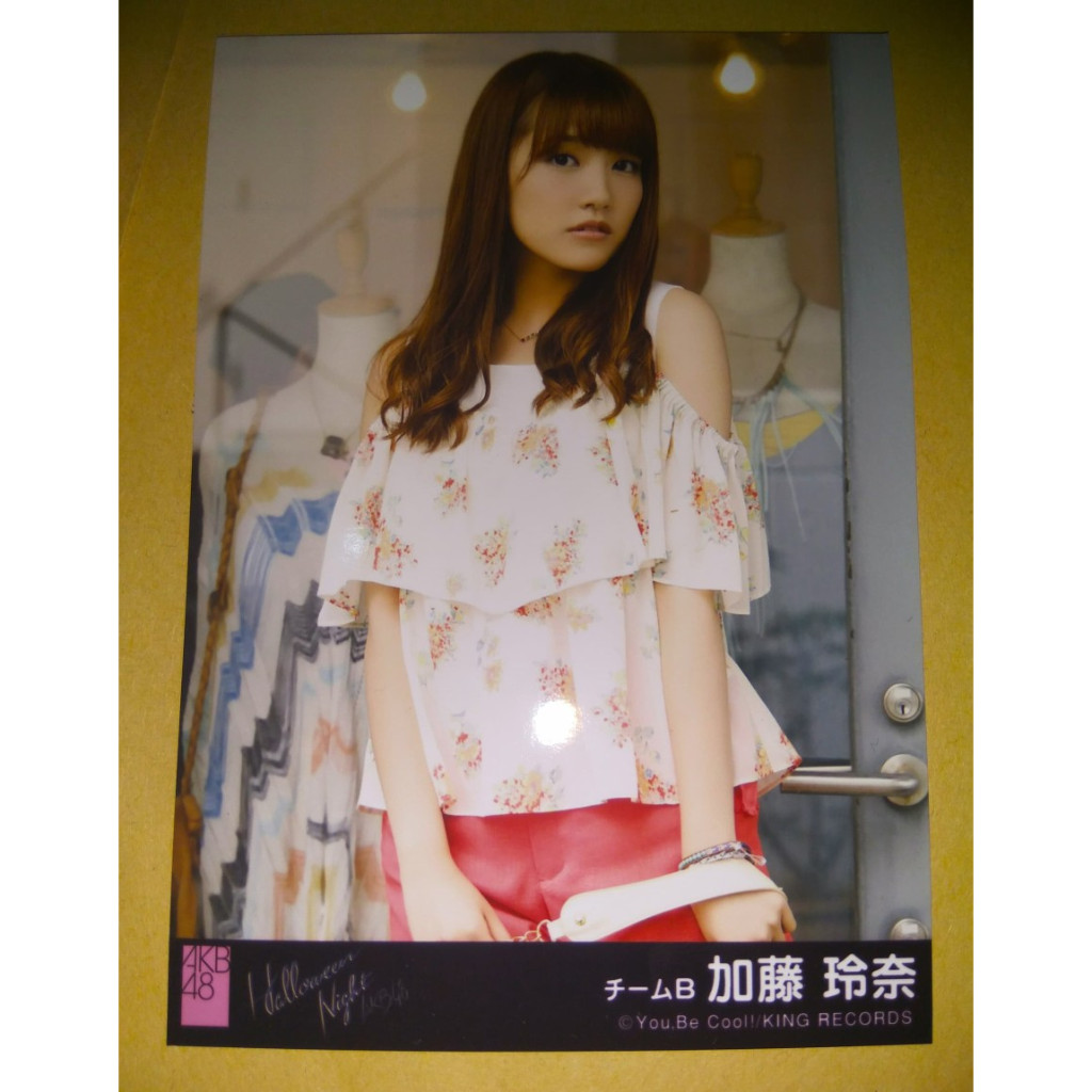 Photopack Kato Rena AKB48 Halloween Night Sayonara Surfboard