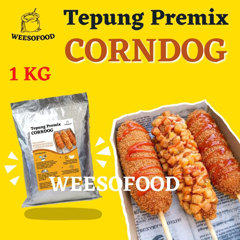 

Tepung Premix Corndog/Hotang 1KG