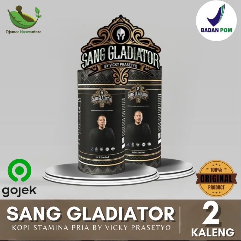 

Sang Gladiator Asli Kopi Stamina Pria - 2 Kaleng (12 Sachet)