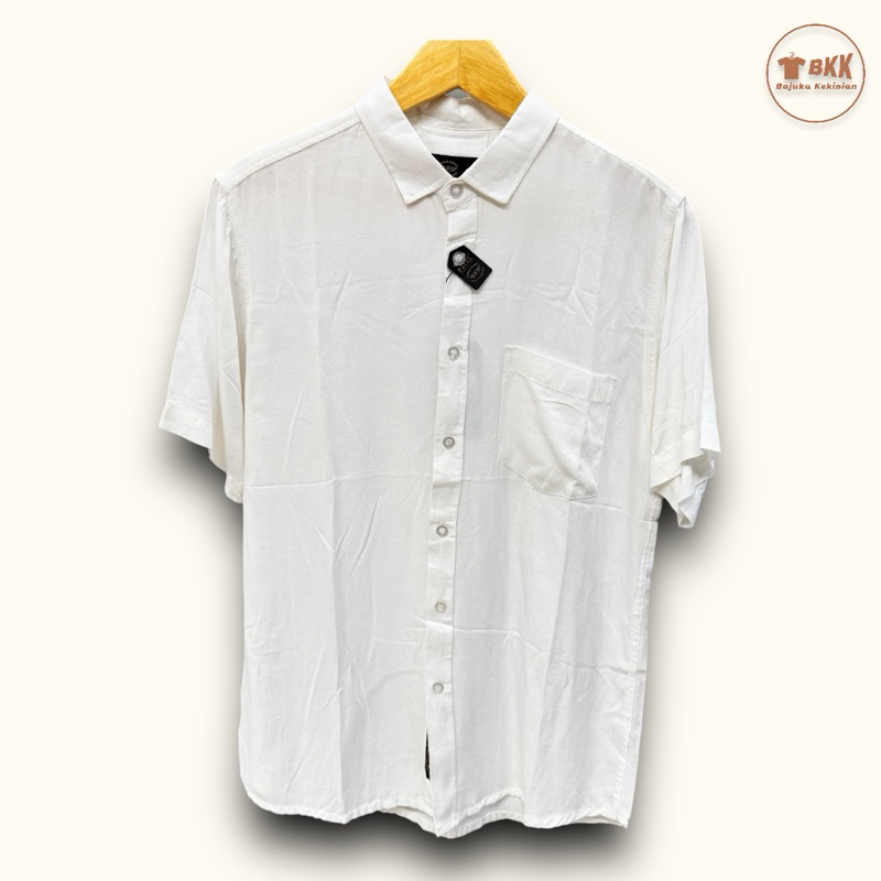 Kemeja Lengan Pendek Pria Pavel Katun Rayon Twill Premium