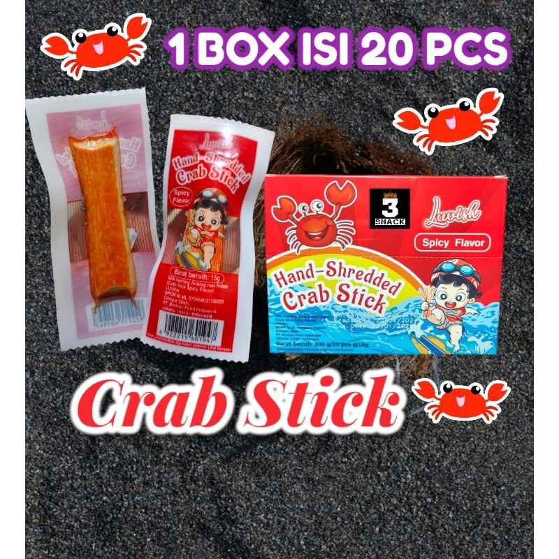 

1 Box Crab Stick Isi 20 Pcs