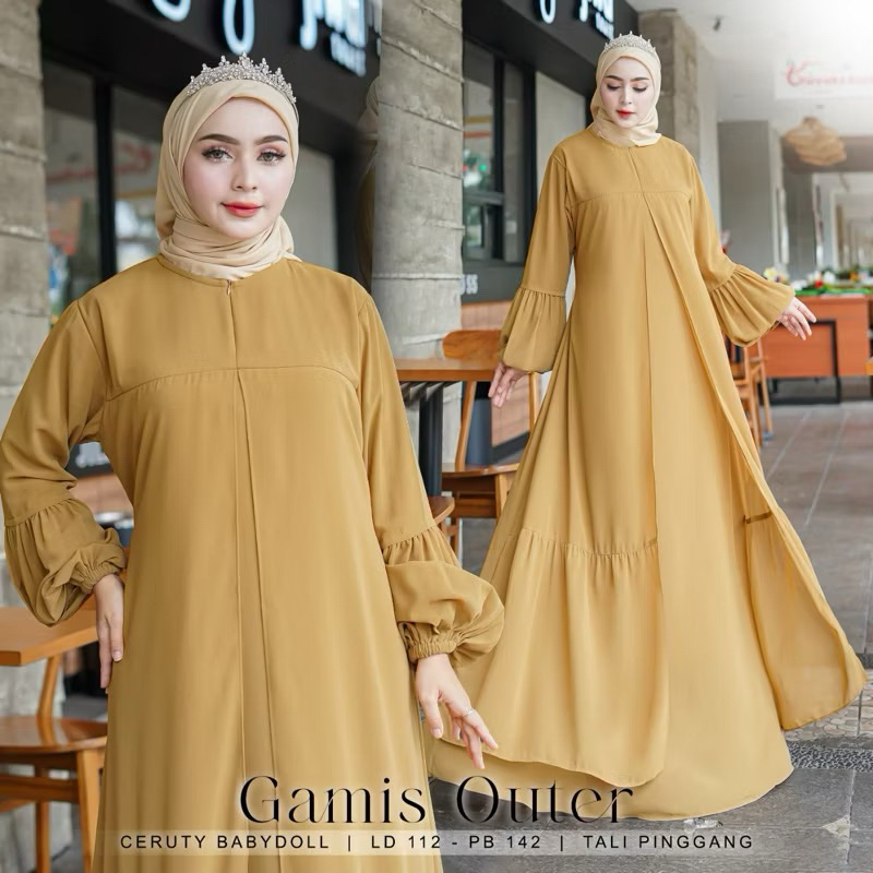 GAMIS OUTER DEESS | GAMIS MUSLIMAH