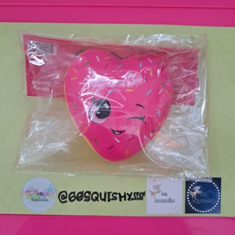 Silly Squishy Heart Donut Amerika Squishy Rare BNIP Original Murah Baru Squishies