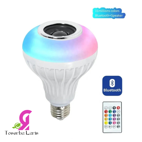 Speaker Lampu LED RGB Speaker Bluetooth Lampu Warna-warni