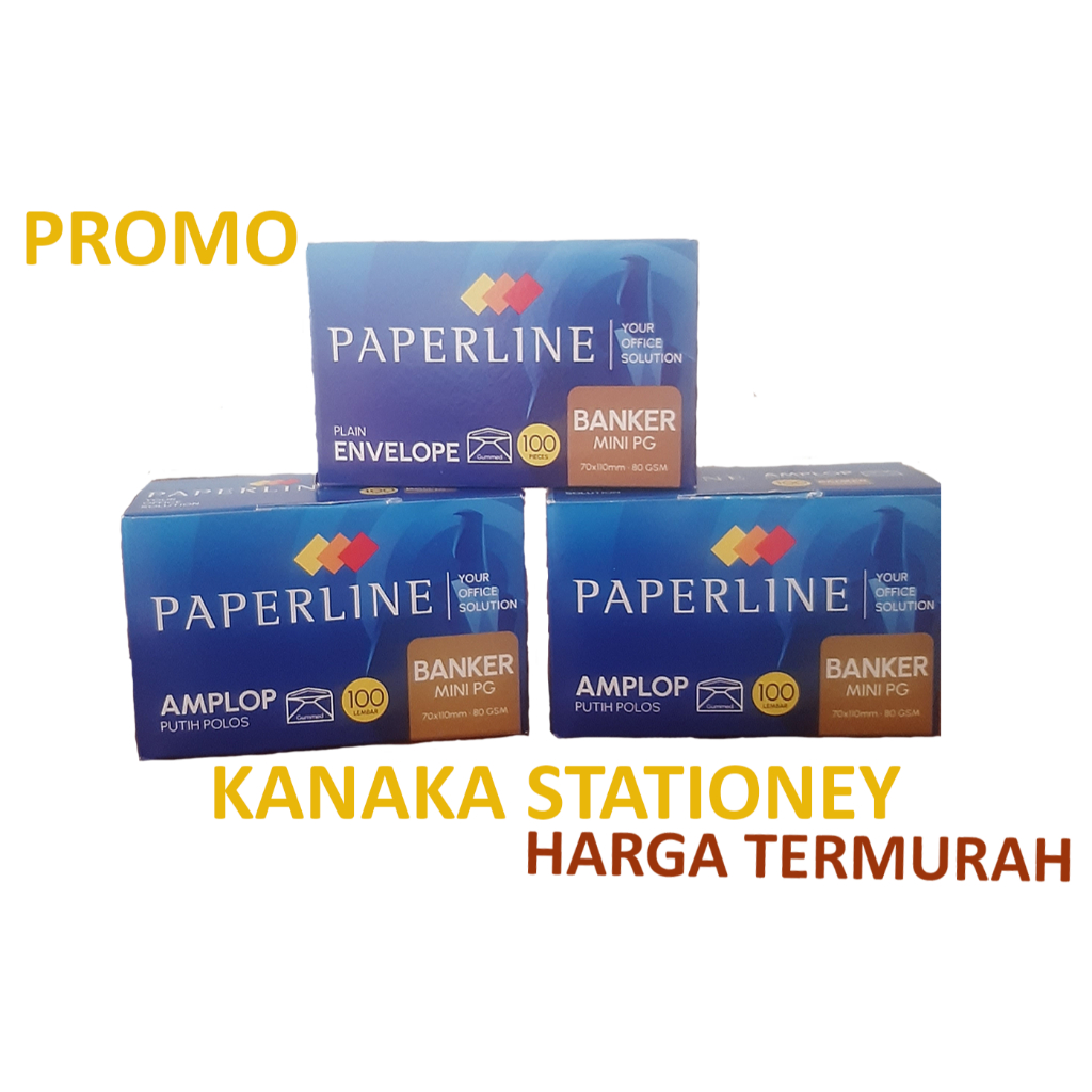 

Paperline Amlop Mini putih/ Amplop Polos