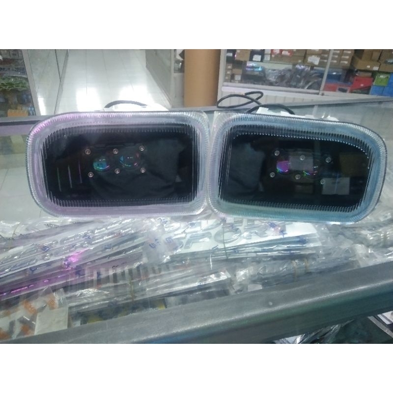 Fog lamp Lampu kabut panther kapsul custom led mini projie