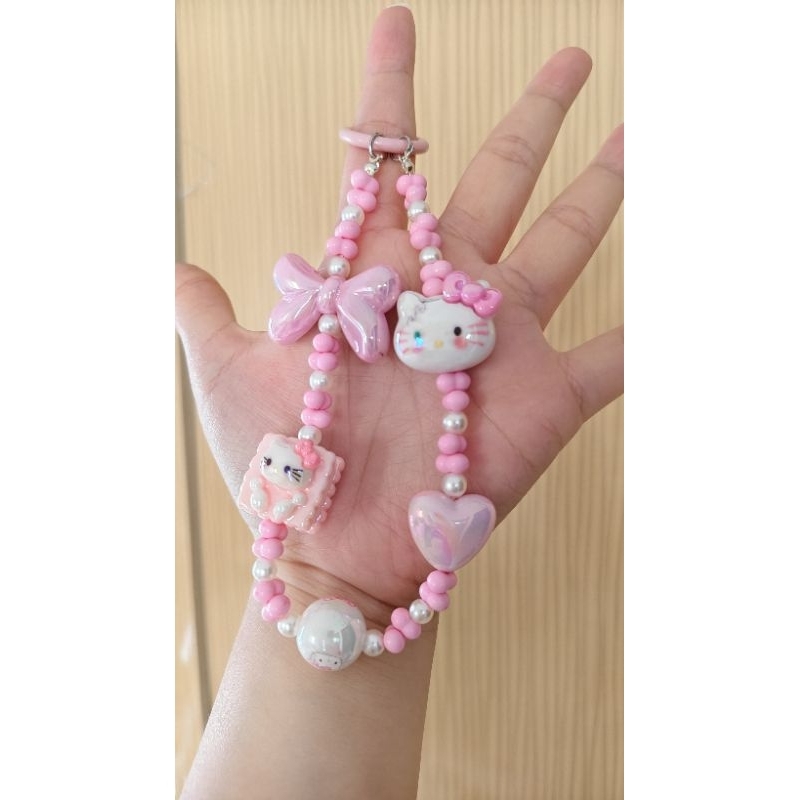 Gantungan HP strap hp Hello kitty
