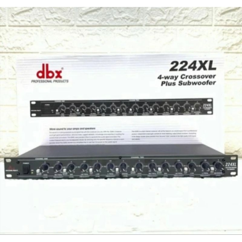 CROSSOVER 224XL 4 WAY PLUS SUBWOOFER BARU