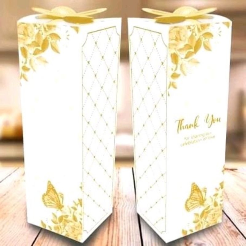 

S ( S48 ) KOTAK BOX SOUVENIR BOTOL KACA/ BOX SOUVENIR BOTOL MINUM TANPA TALI