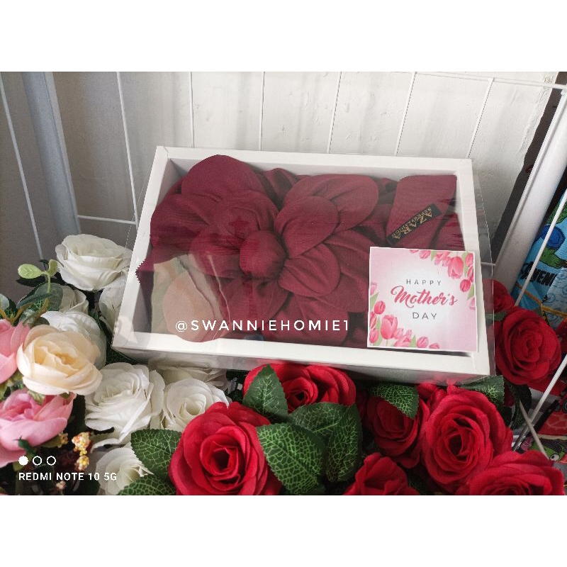 

gift hijab sliding box hadiah hari ibu wisuda wedding sempro ultah