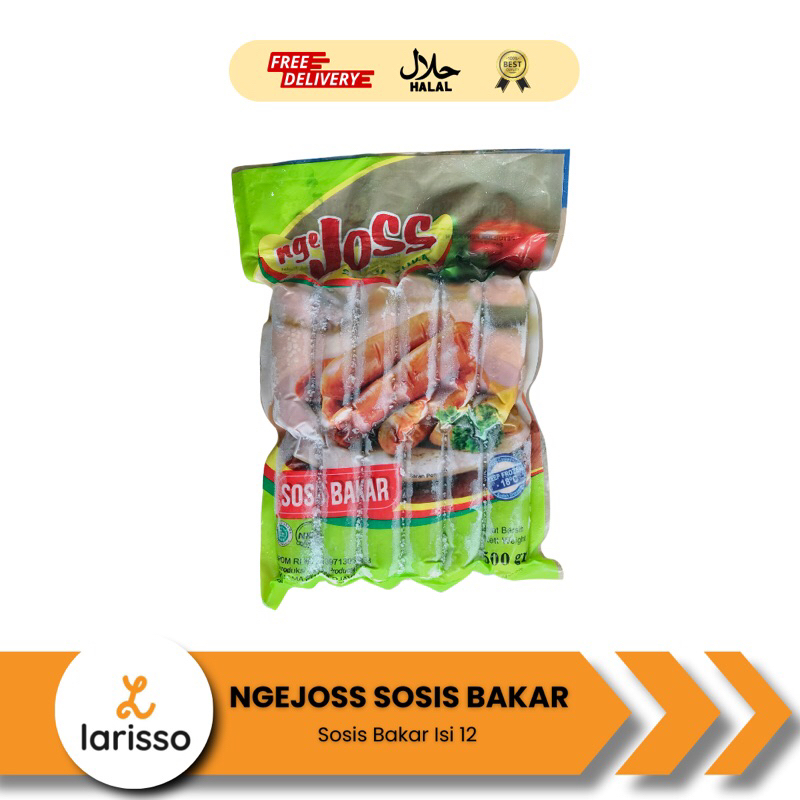 

Ngejoss Sosis Bakar Isi 12 - Sosis Bakar 500gr Frozen Food Olahan Makanan Beku