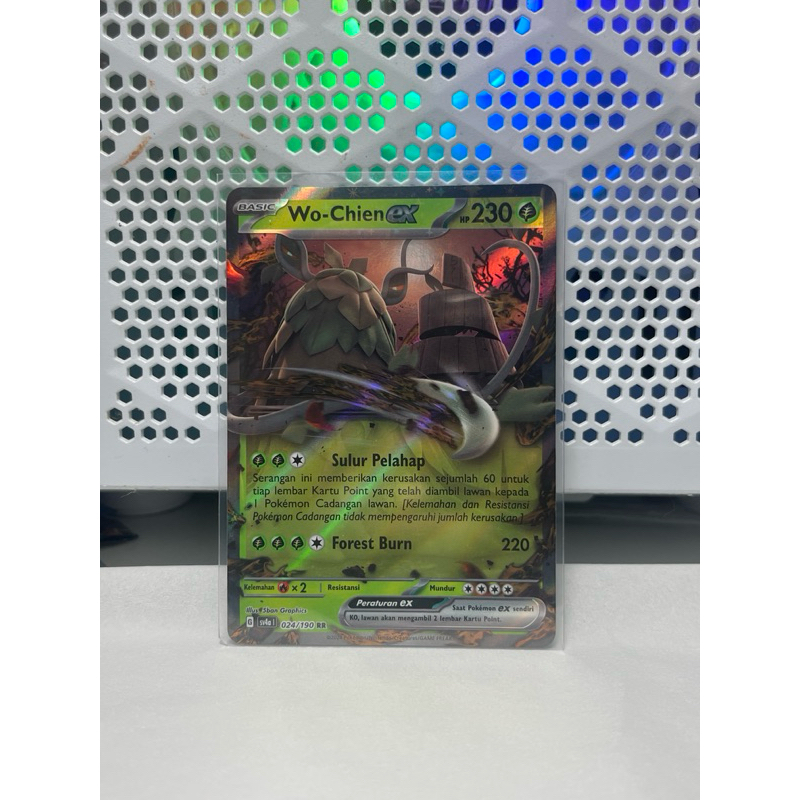 Wo-Chien EX TCG Indo 024/190 RR Ori