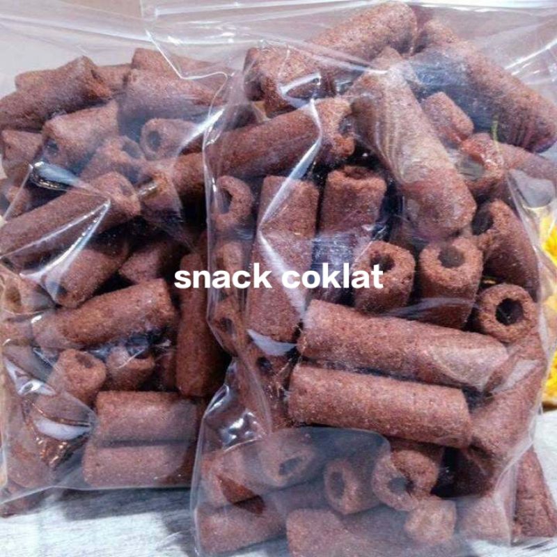 

snack roll coklat