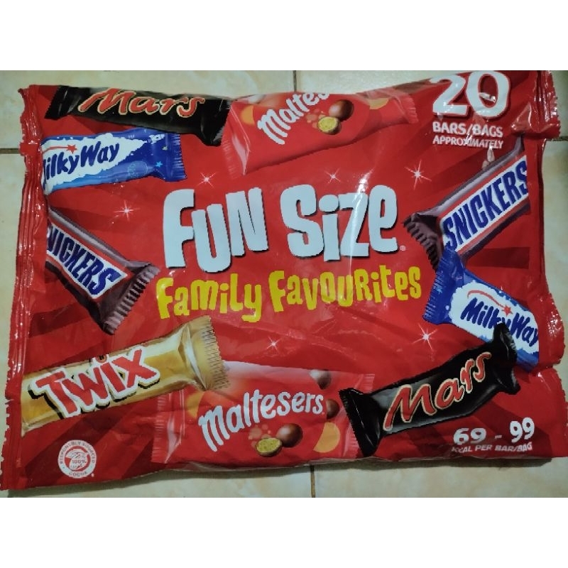 

Celebration Fun Size Chocolate 20 pcs