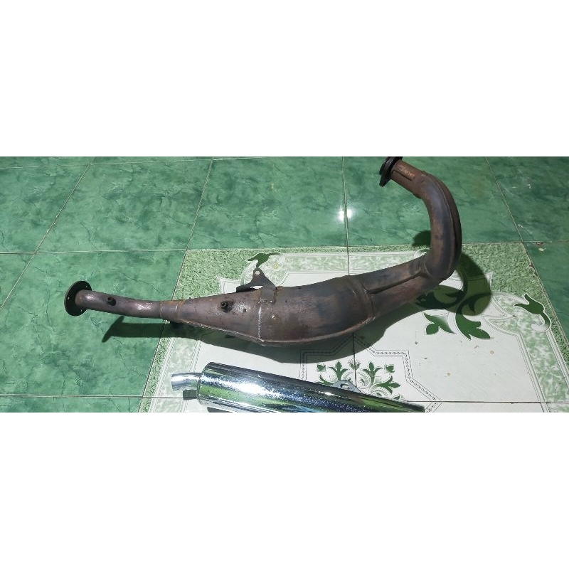 knalpot ninja r Bedel gembung(ambil katalis)