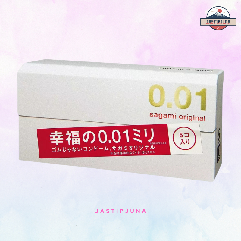 Kondom Import Jepang Sagami 0.01 Original Japan (Kondom tertipis)