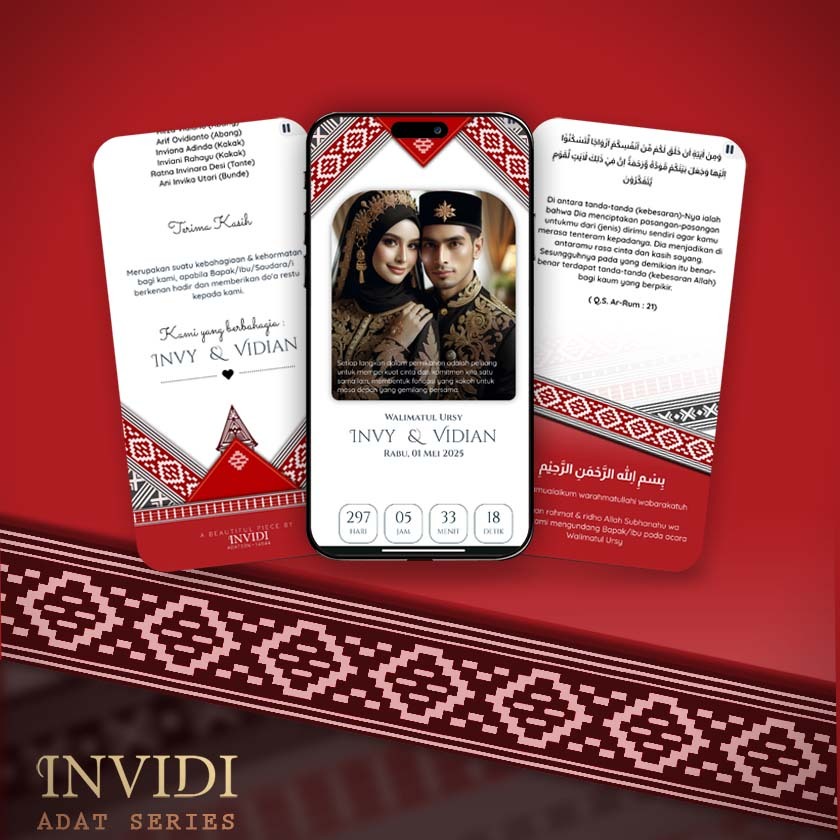 Tema Adat Batak | Undangan Pernikahan Website | Digital Wedding Website Invitation