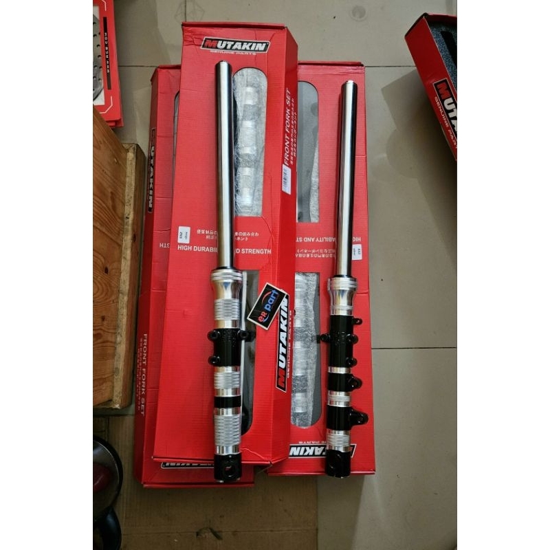Shock depan ninja 150 r rx king mutakin cnc