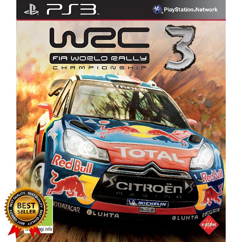 Kaset Game Flashdisk PS3 CFW OFW HEN WRC 3 FIA World Rally Championship