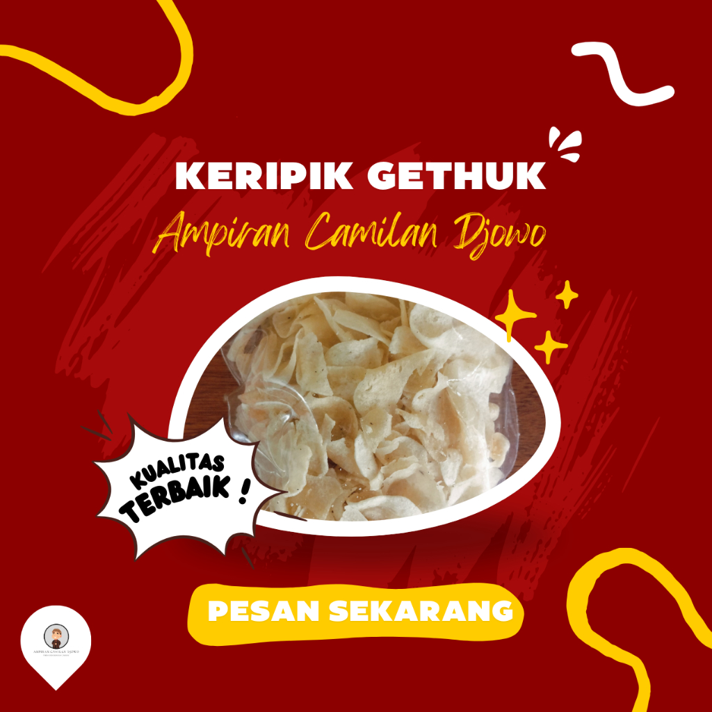 

Keripik Singkong GETUK Goreng Magelang - Ampiran Camilan Djowo