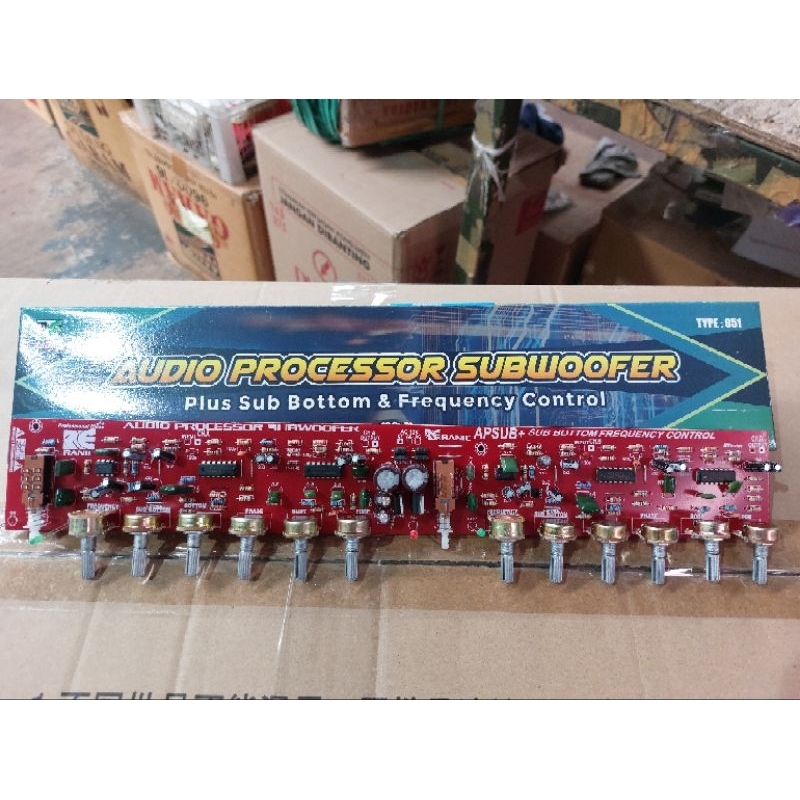 Kit Audio Processor Plus Subwoofer