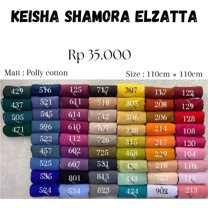 ELZATTA KEISHA SHAMORA