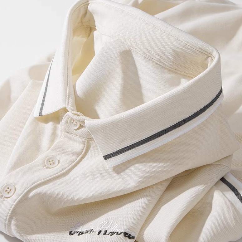 Chekout polo shirt pria kaos polo bordir slim fit baju polo pria baju polo hitam baju kaos kerah kao