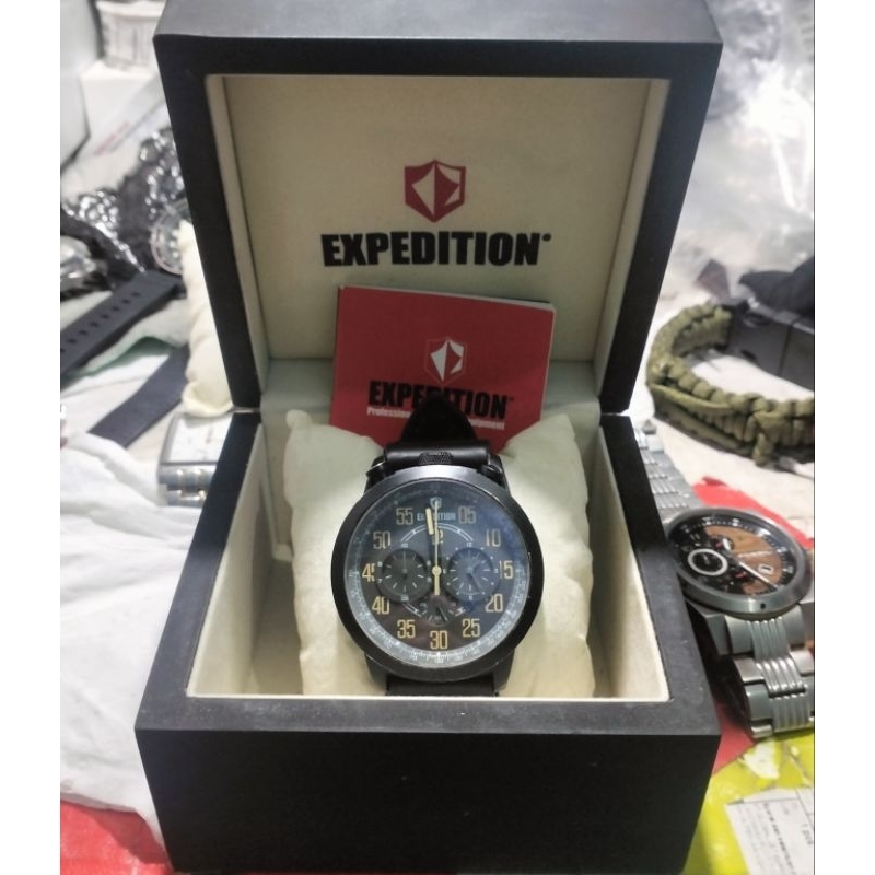 jam tangan ORIGINAL EXPEDITION BULLHEAD CHRONOGRAPH FULLSET
