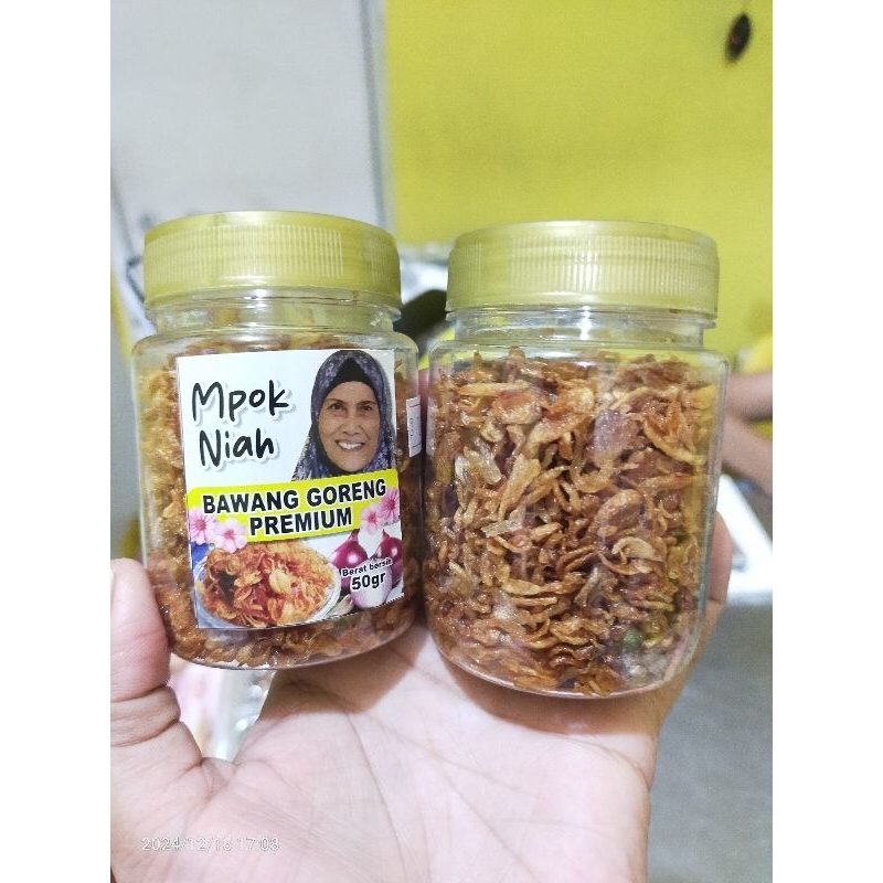 

Bawang Goreng Premium Mpok Niah